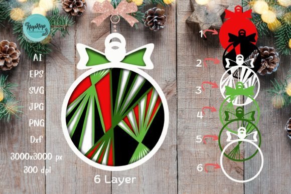 3D Christmas Ornament 001 and D Triangle: A Comprehensive Guide to Digital Cut Files
