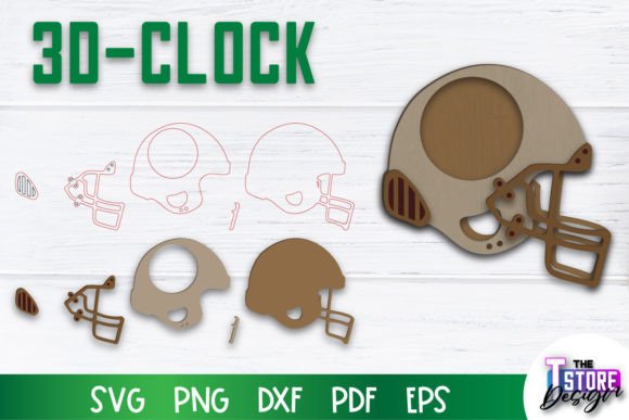 3D Clock SVG Laser Cut File CNC File: A Strategic Tool for Precision and Creativity