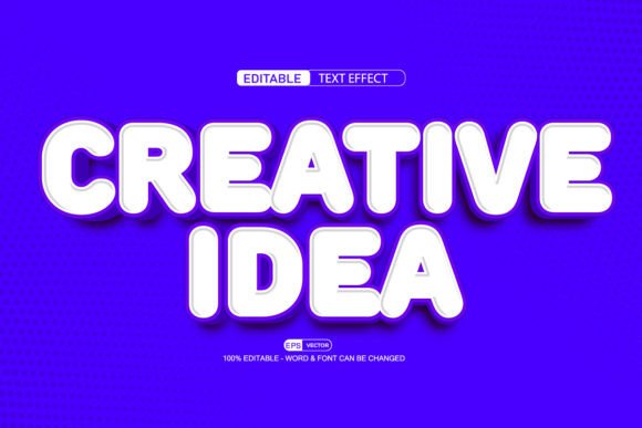3D Editable Text Effect: A Versatile Design Tool for Creative Projects
