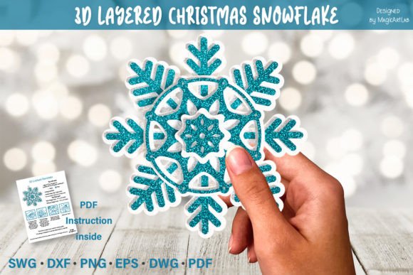 3D Layered Snowflake Cut File: A Creative Revolution in Digital Design