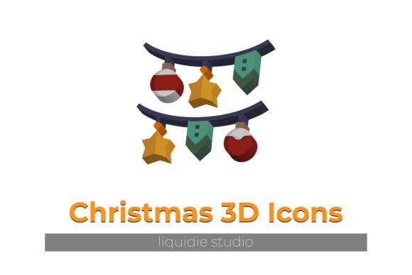 Christmas 3D Icons: A Creative and Practical Choice for Your Designs