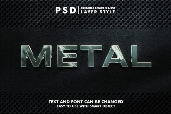 Metal 3D Text Effect Premium Psd: A Strategic Tool for Creative Professionals