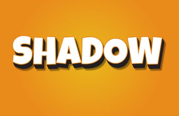 Shadow 3D Editable Vector Text Effect: A Versatile Design Tool for Creative Professionals